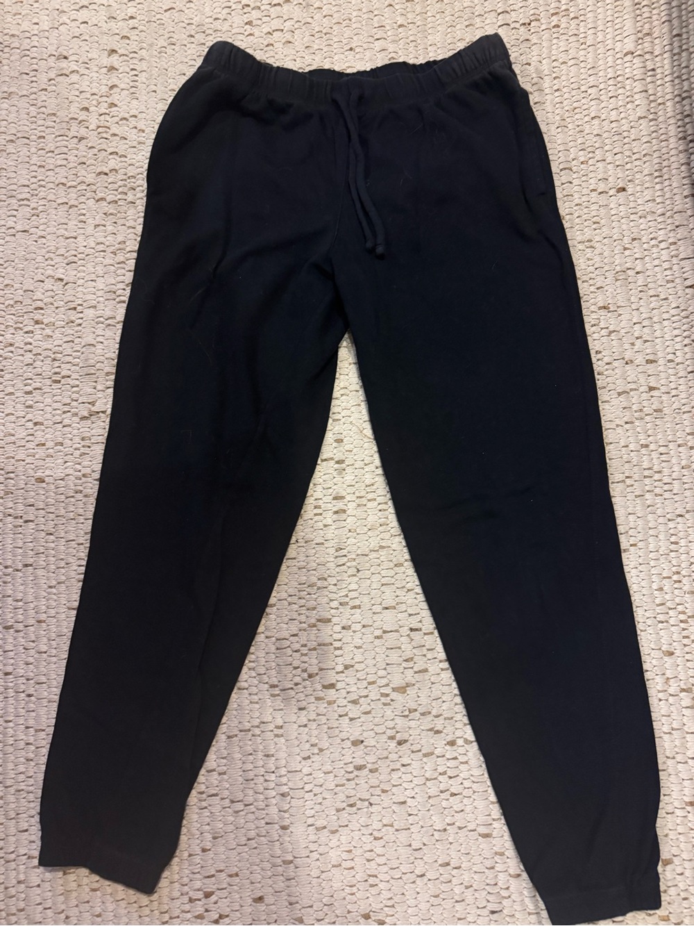 SO Black Drawstring Jogger Pants
